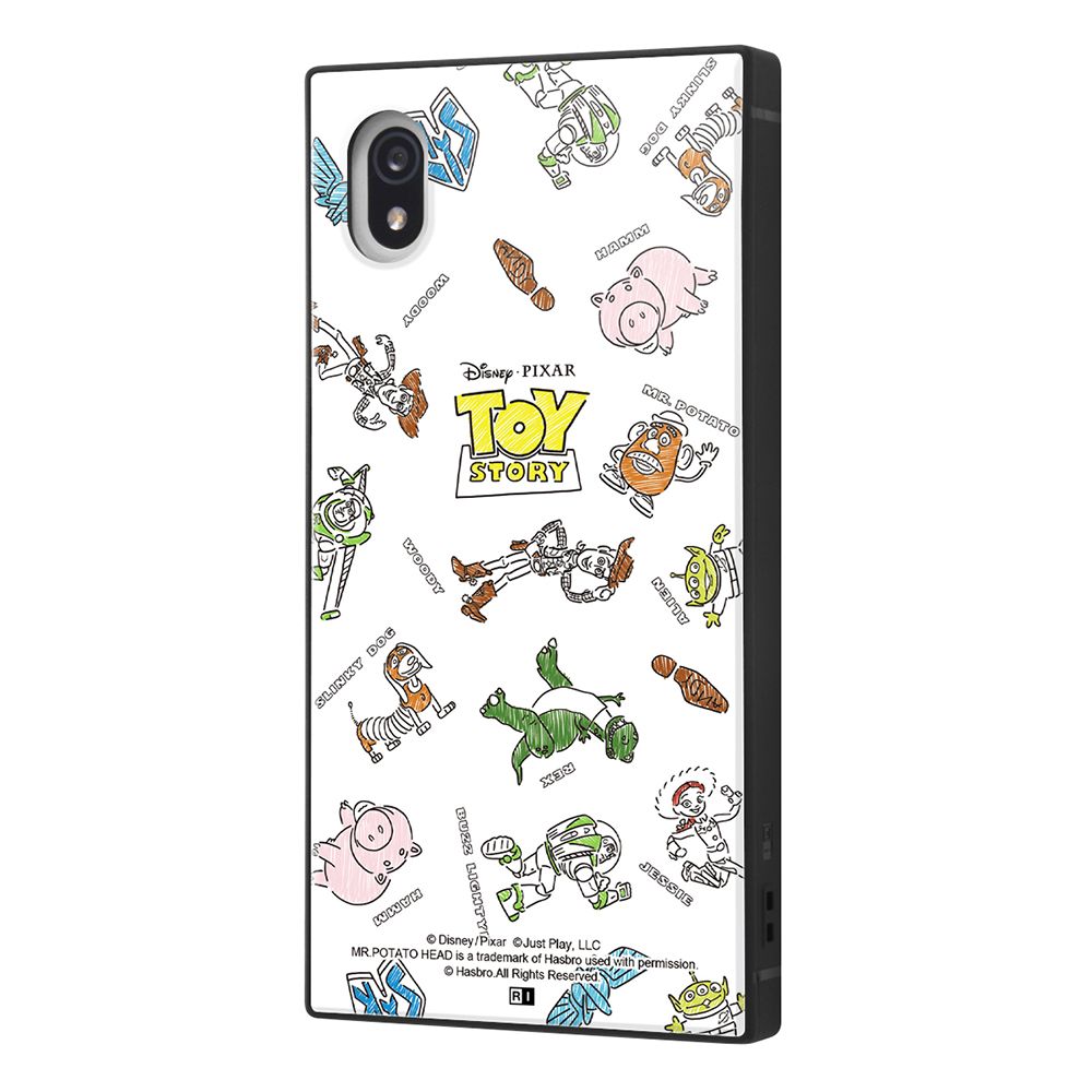 『ディズニー・ピクサーキャラクター』/耐衝撃ハイブリッドケース KAKU/『トイ・ストーリー/総柄』【受注生産】