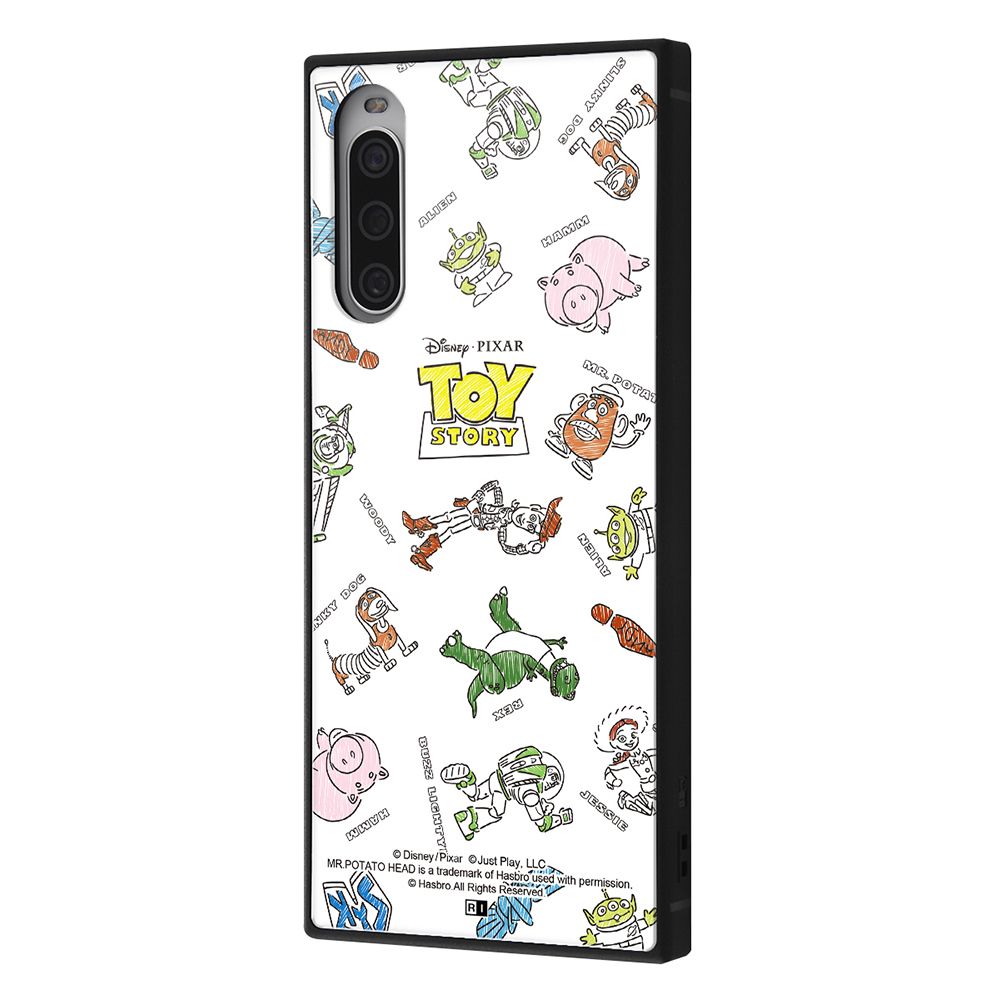 『ディズニー・ピクサーキャラクター』/耐衝撃ハイブリッドケース KAKU/『トイ・ストーリー/総柄』【受注生産】