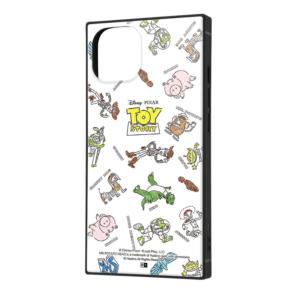 『ディズニー・ピクサーキャラクター』/耐衝撃ハイブリッドケース KAKU/『トイ・ストーリー/総柄』【受注生産】