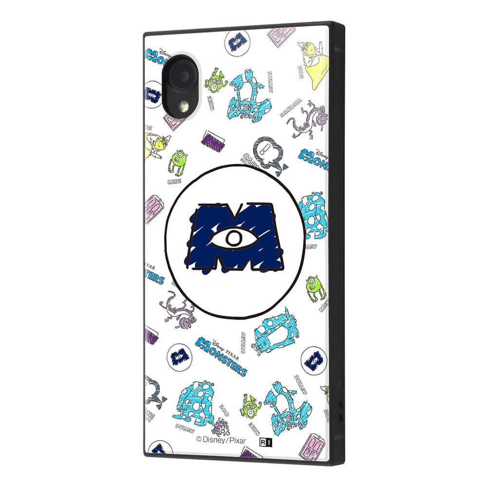 『ディズニー・ピクサーキャラクター』/耐衝撃ハイブリッドケース KAKU/『モンスターズ・インク/総柄_01』【受注生産】