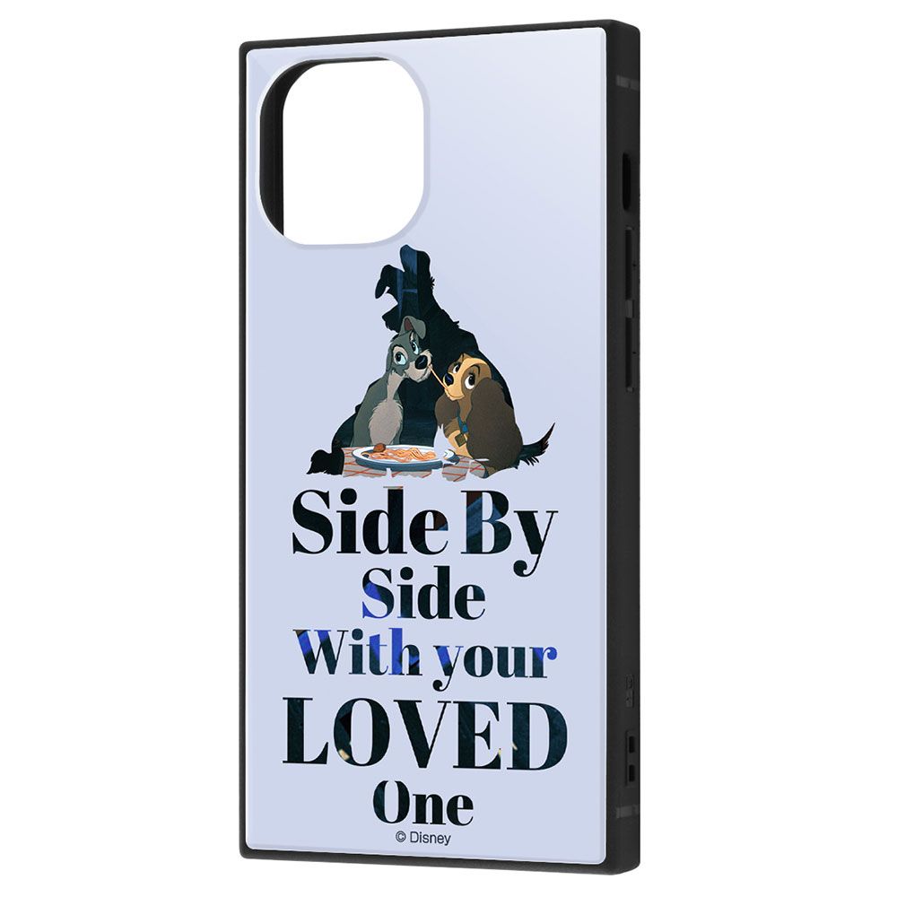 『ディズニーキャラクター』/耐衝撃ハイブリッドケース KAKU/『わんわん物語/Famous scene』【受注生産】