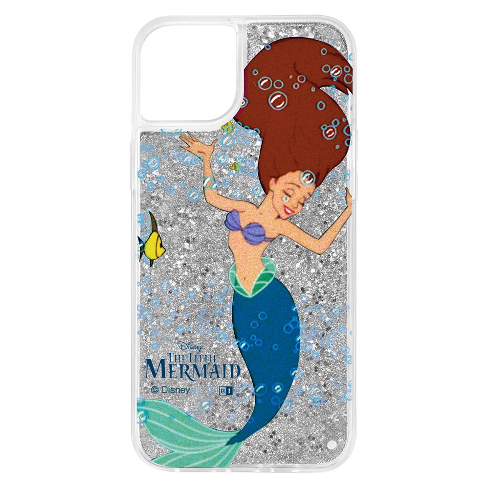 『ディズニーキャラクター』/ラメ グリッターケース/『リトル・マーメイド/spark joy』【受注生産】