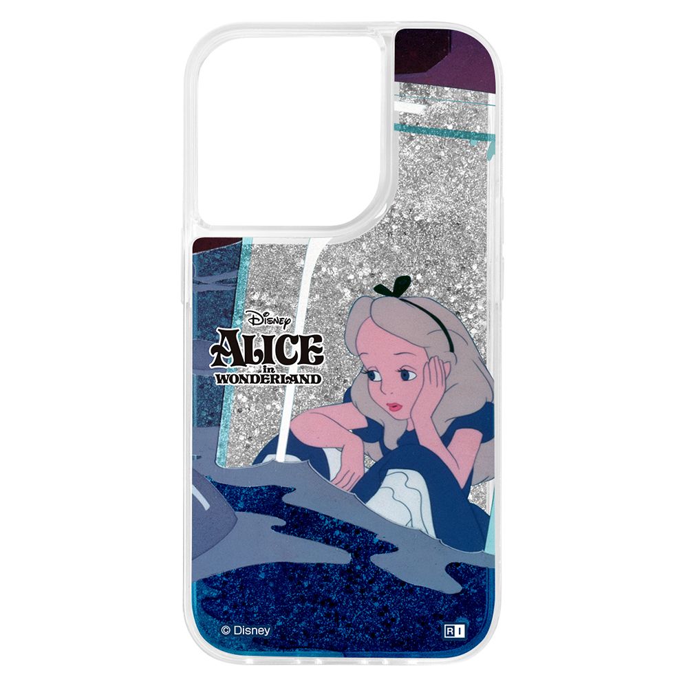 『ディズニーキャラクター』/ラメ グリッターケース/『ふしぎの国のアリス/Sit』_01【受注生産】