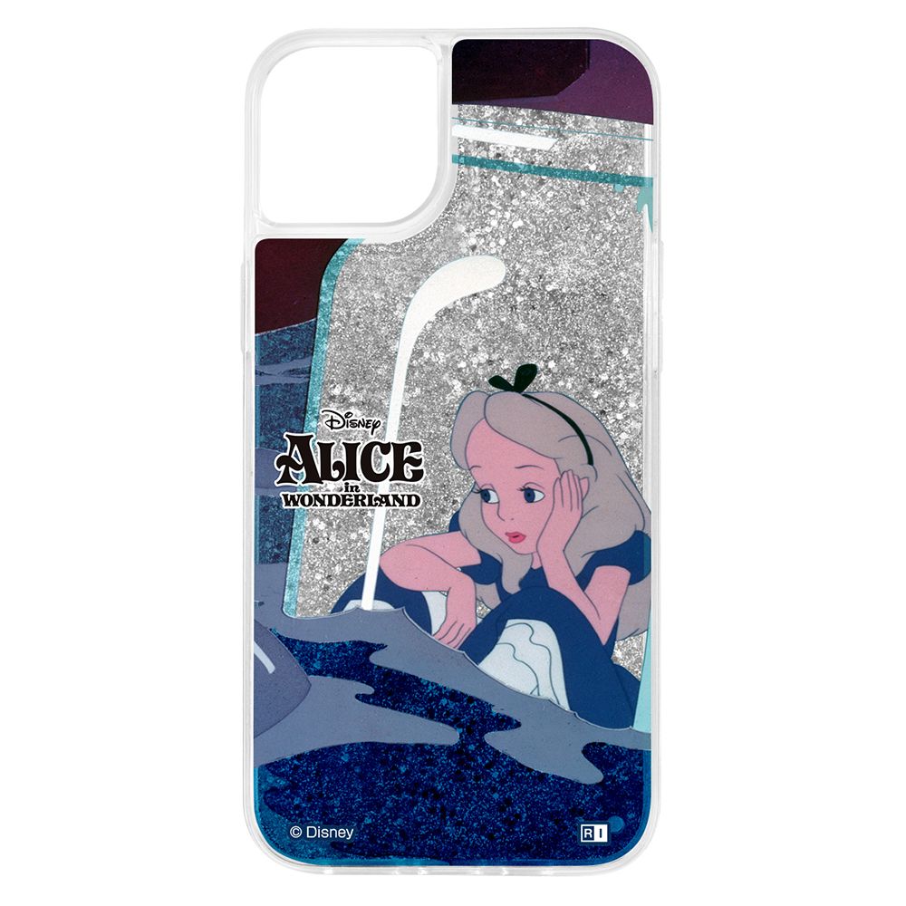 『ディズニーキャラクター』/ラメ グリッターケース/『ふしぎの国のアリス/Sit』_01【受注生産】