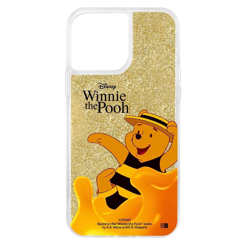 『ディズニーキャラクター』/ラメ グリッターケース/『くまのプーさん/HUNNY』_01【受注生産】