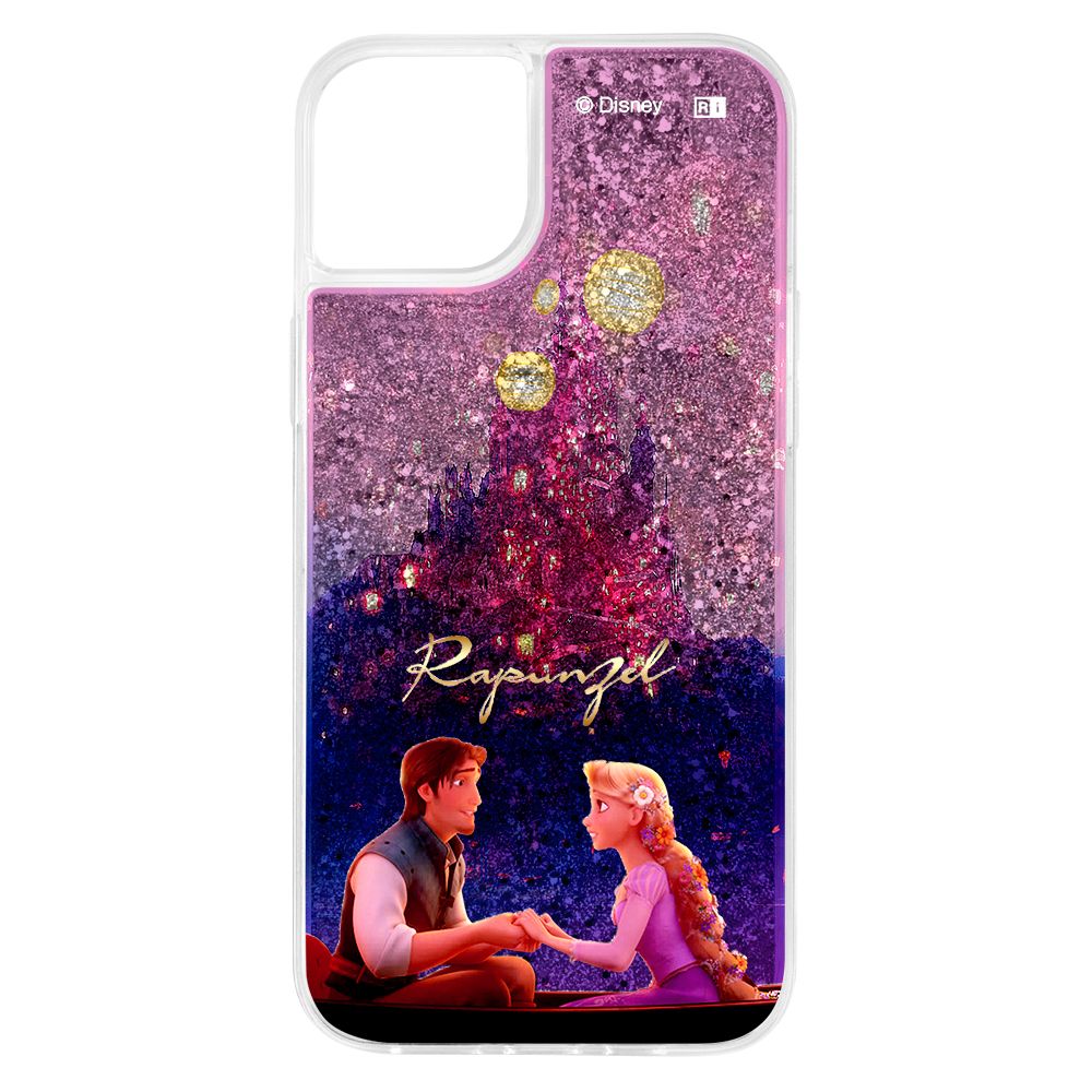 『ディズニーキャラクター』/ラメ グリッターケース/お城【受注生産】