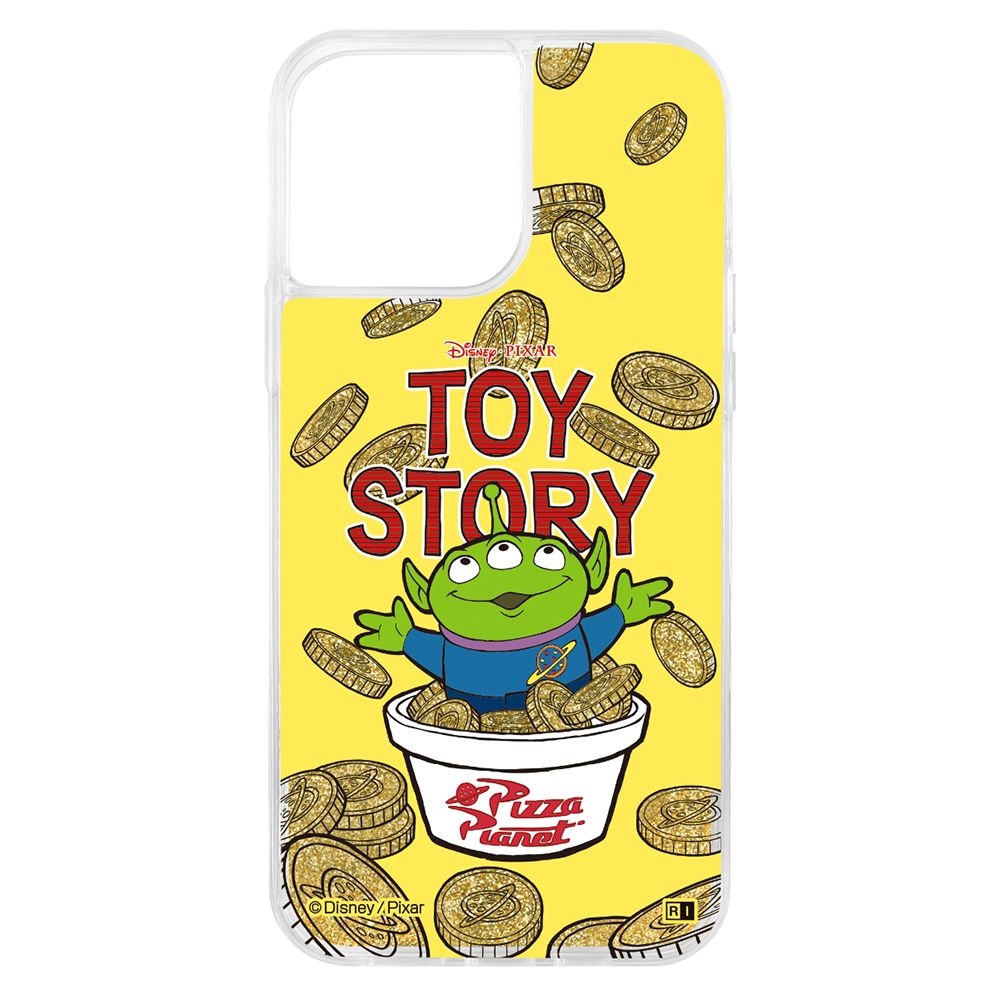 『ディズニー・ピクサーキャラクター』/ラメ グリッターケース/エイリアン【受注生産】