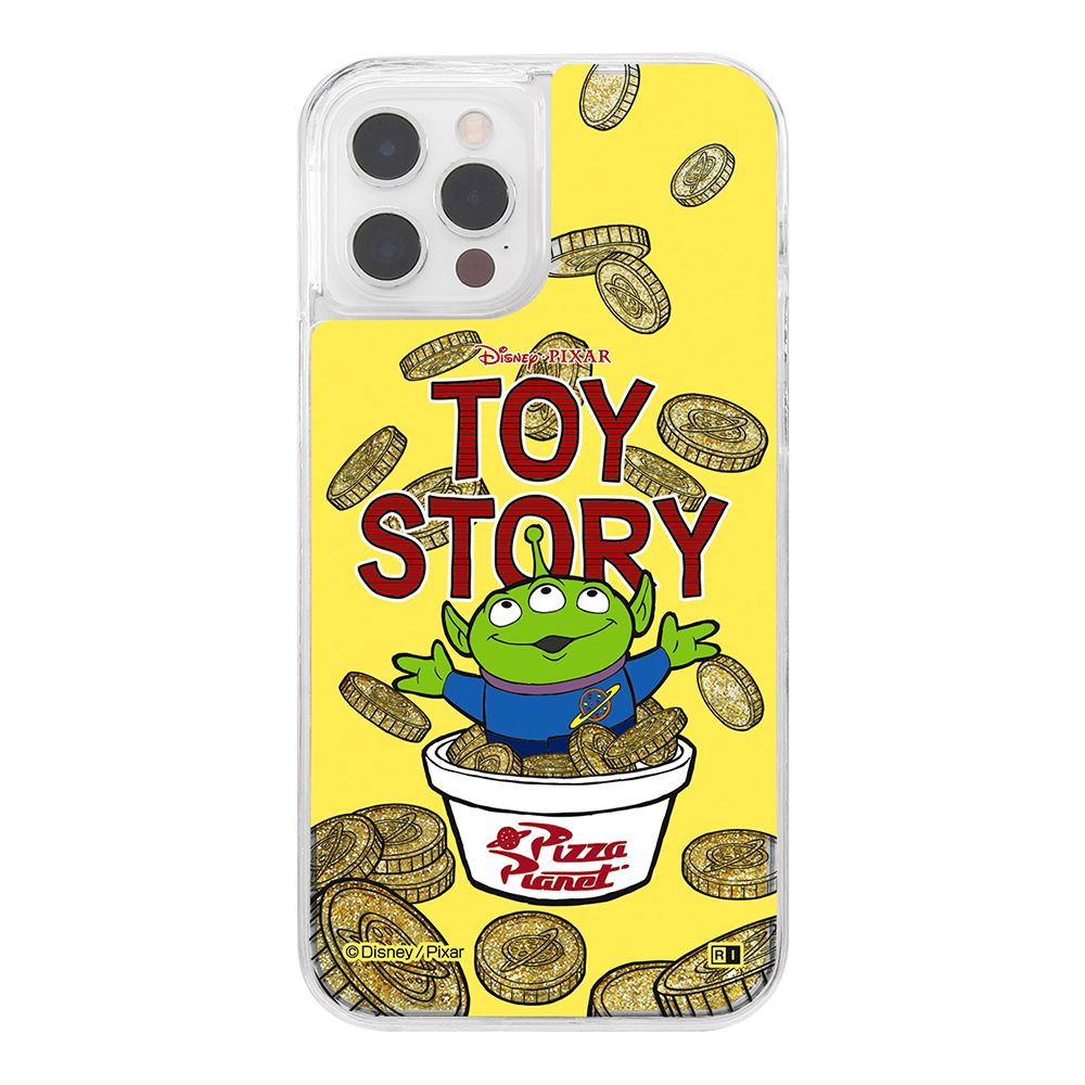 『ディズニー・ピクサーキャラクター』/ラメ グリッターケース/エイリアン【受注生産】