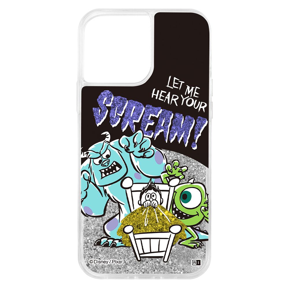 『ディズニー・ピクサーキャラクター』/ラメ グリッターケース/サリーとマイク【受注生産】