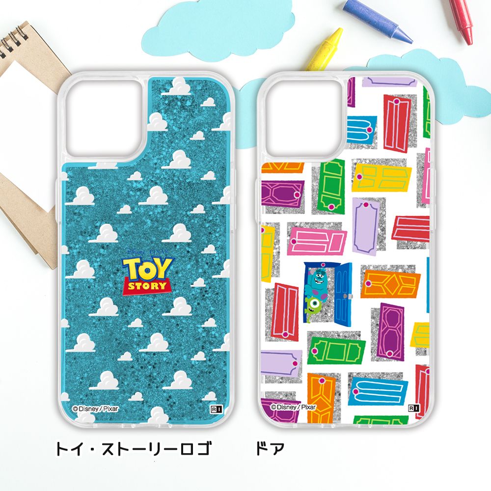 『ディズニー・ピクサーキャラクター』/ラメ グリッターケース/ドア【受注生産】