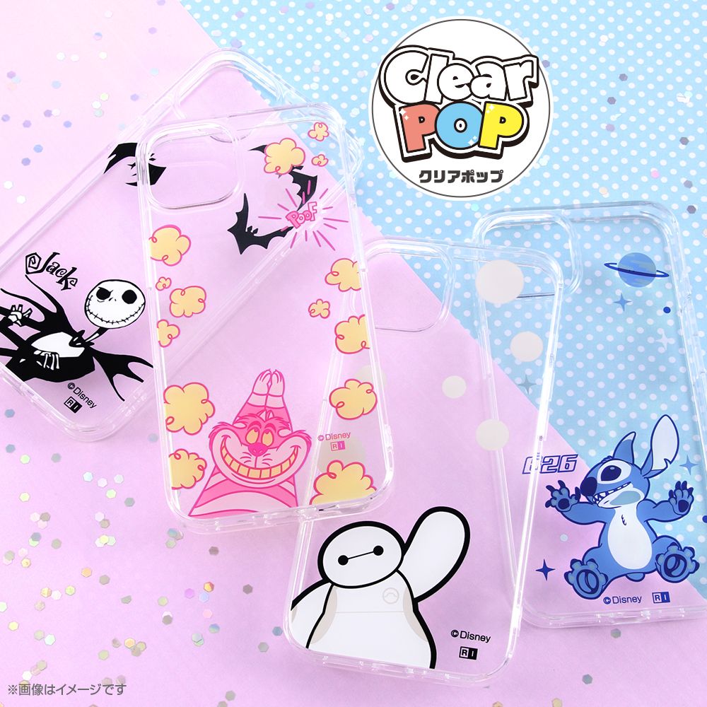 『ディズニーキャラクター』/ハイブリッドケース Clear Pop/チェシャ猫