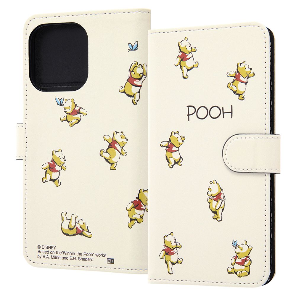 『ディズニーキャラクター』/手帳型アートケース マグネット/くまのプーさん_018