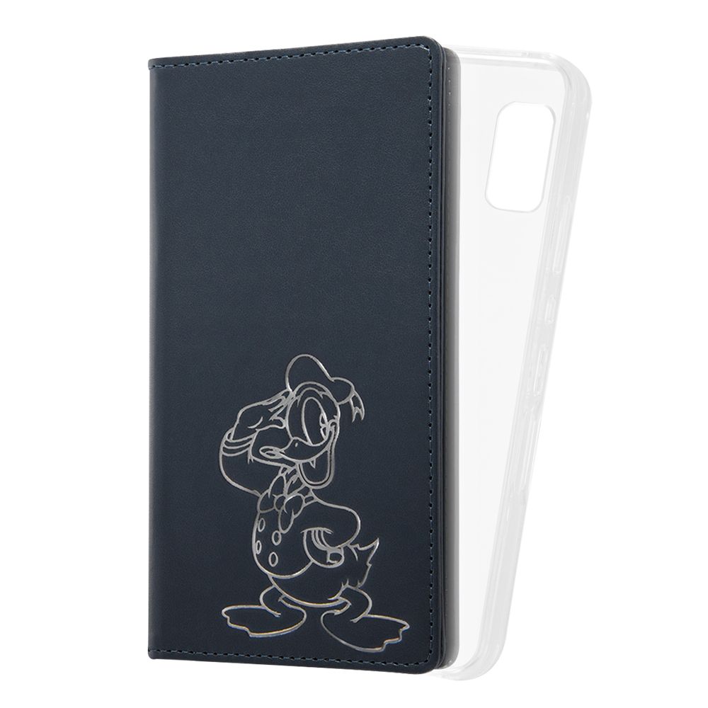 『ディズニーキャラクター』/手帳型 FLEX CASE ホットスタンプ/『ドナルドダック』