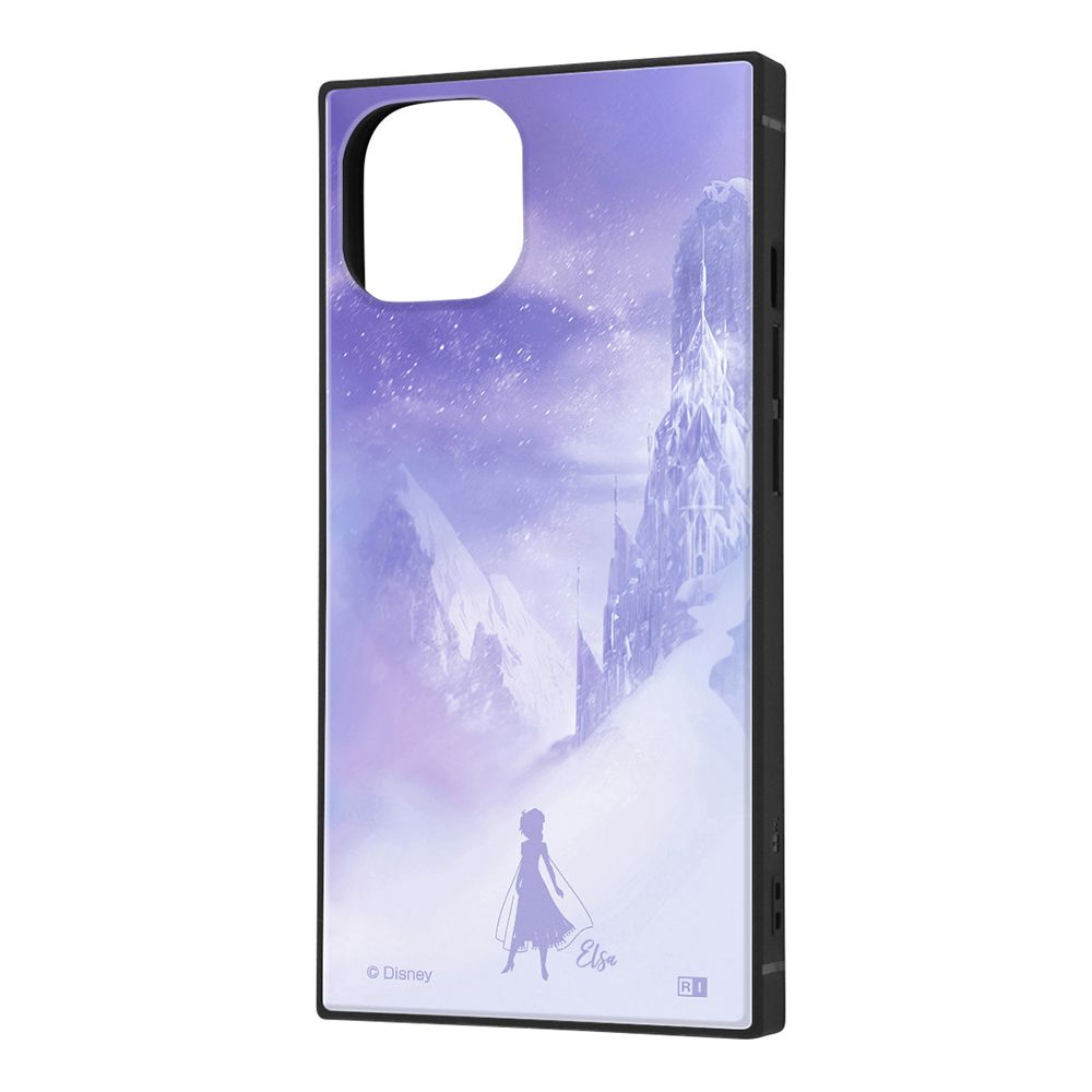 『ディズニーキャラクター』/耐衝撃ケース KAKU/エルサ_氷のお城【受注生産】