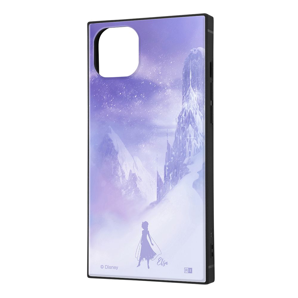 『ディズニーキャラクター』/耐衝撃ケース KAKU/エルサ_氷のお城【受注生産】