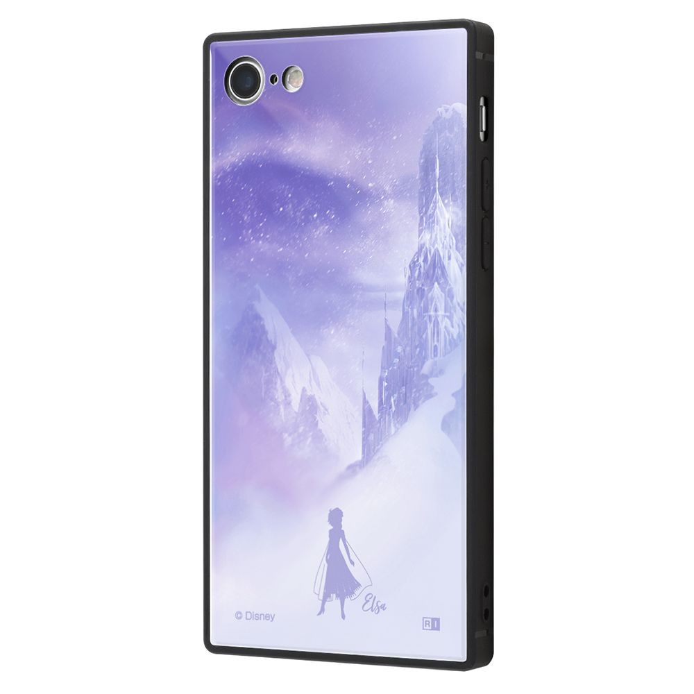 『ディズニーキャラクター』/耐衝撃ケース KAKU/エルサ_氷のお城【受注生産】