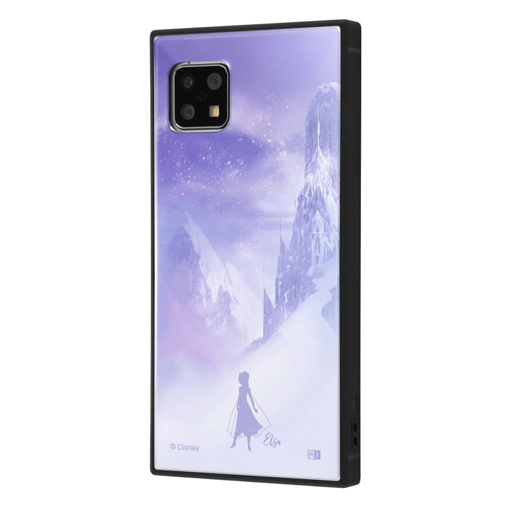 『ディズニーキャラクター』/耐衝撃ケース KAKU/エルサ_氷のお城【受注生産】