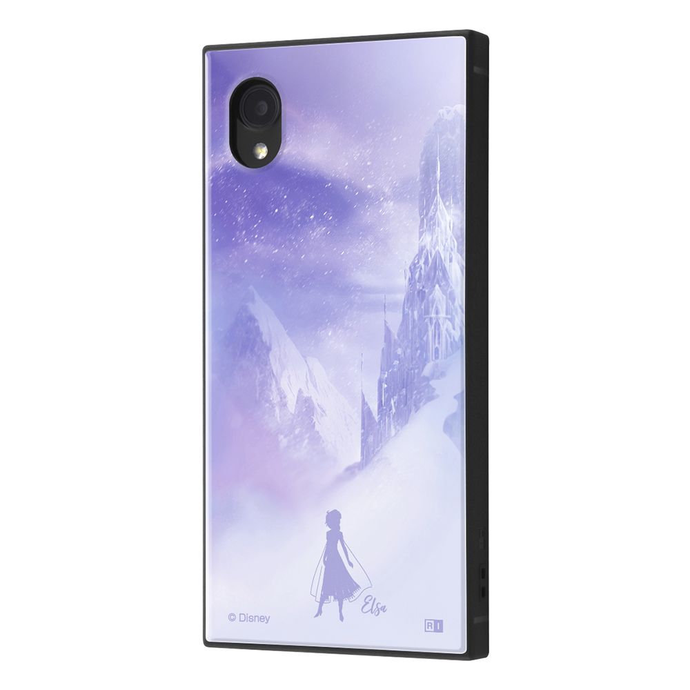 『ディズニーキャラクター』/耐衝撃ケース KAKU/エルサ_氷のお城【受注生産】