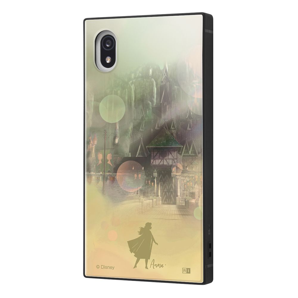 『ディズニーキャラクター』/耐衝撃ケース KAKU/アナ_アレンデール城【受注生産】