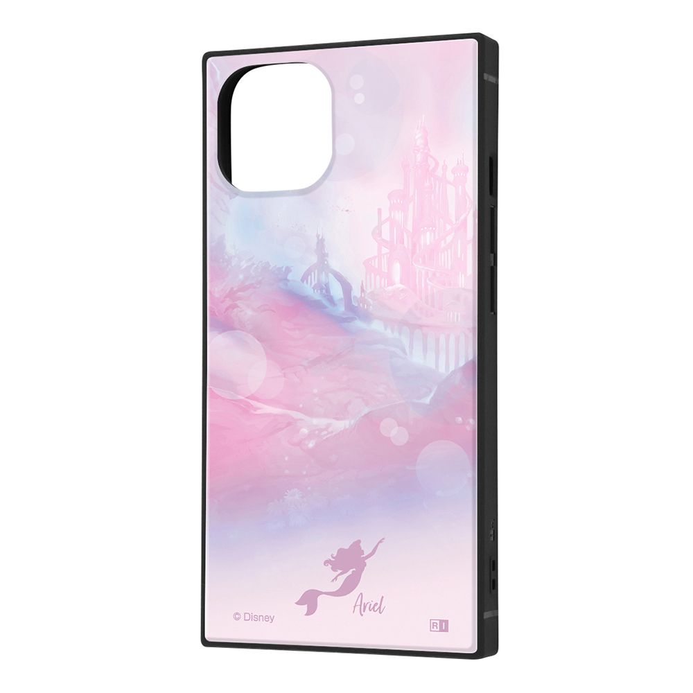 『ディズニーキャラクター』/耐衝撃ケース KAKU/アリエル_キングトリトンキャッスル【受注生産】