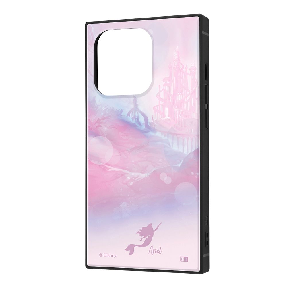 『ディズニーキャラクター』/耐衝撃ケース KAKU/アリエル_キングトリトンキャッスル【受注生産】