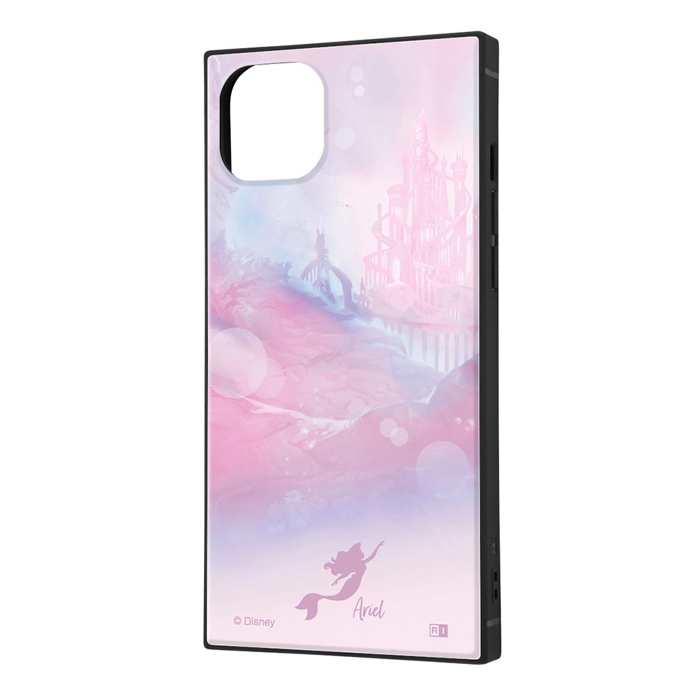 『ディズニーキャラクター』/耐衝撃ケース KAKU/アリエル_キングトリトンキャッスル【受注生産】