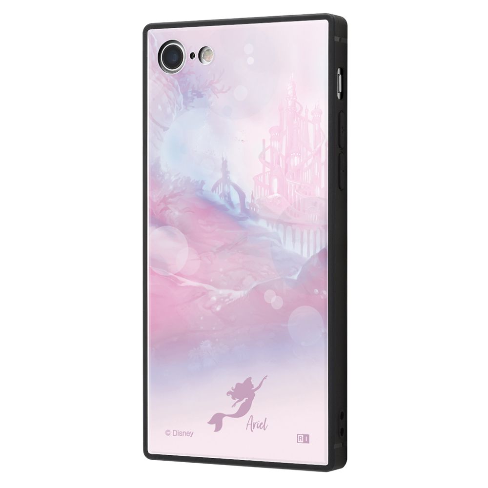 『ディズニーキャラクター』/耐衝撃ケース KAKU/アリエル_キングトリトンキャッスル【受注生産】