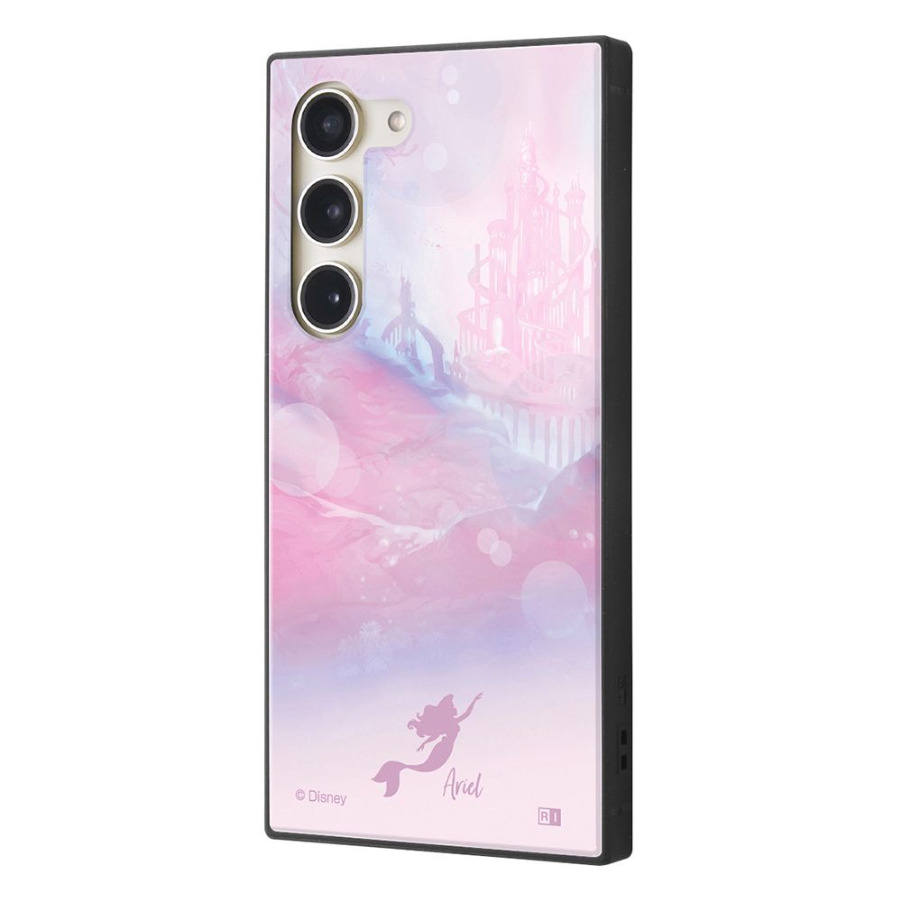 『ディズニーキャラクター』/耐衝撃ケース KAKU/アリエル_キングトリトンキャッスル【受注生産】