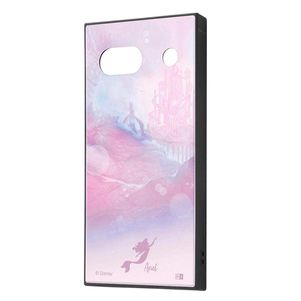 『ディズニーキャラクター』/耐衝撃ケース KAKU/アリエル_キングトリトンキャッスル【受注生産】