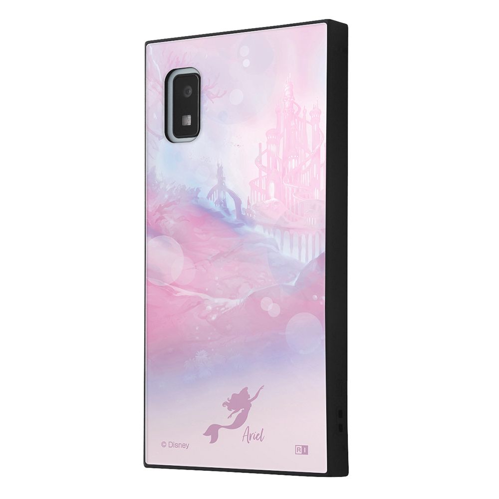 『ディズニーキャラクター』/耐衝撃ケース KAKU/アリエル_キングトリトンキャッスル【受注生産】