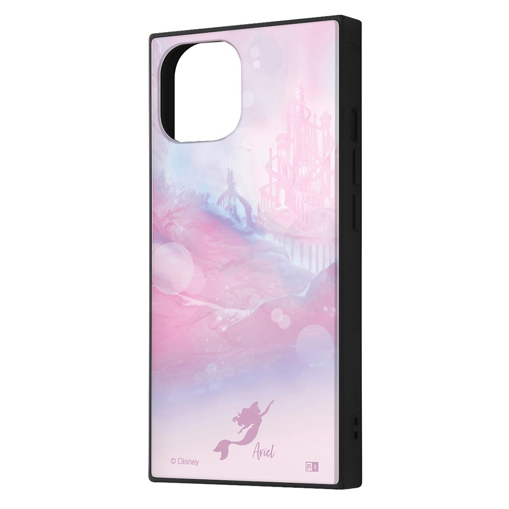 『ディズニーキャラクター』/耐衝撃ケース KAKU/アリエル_キングトリトンキャッスル【受注生産】