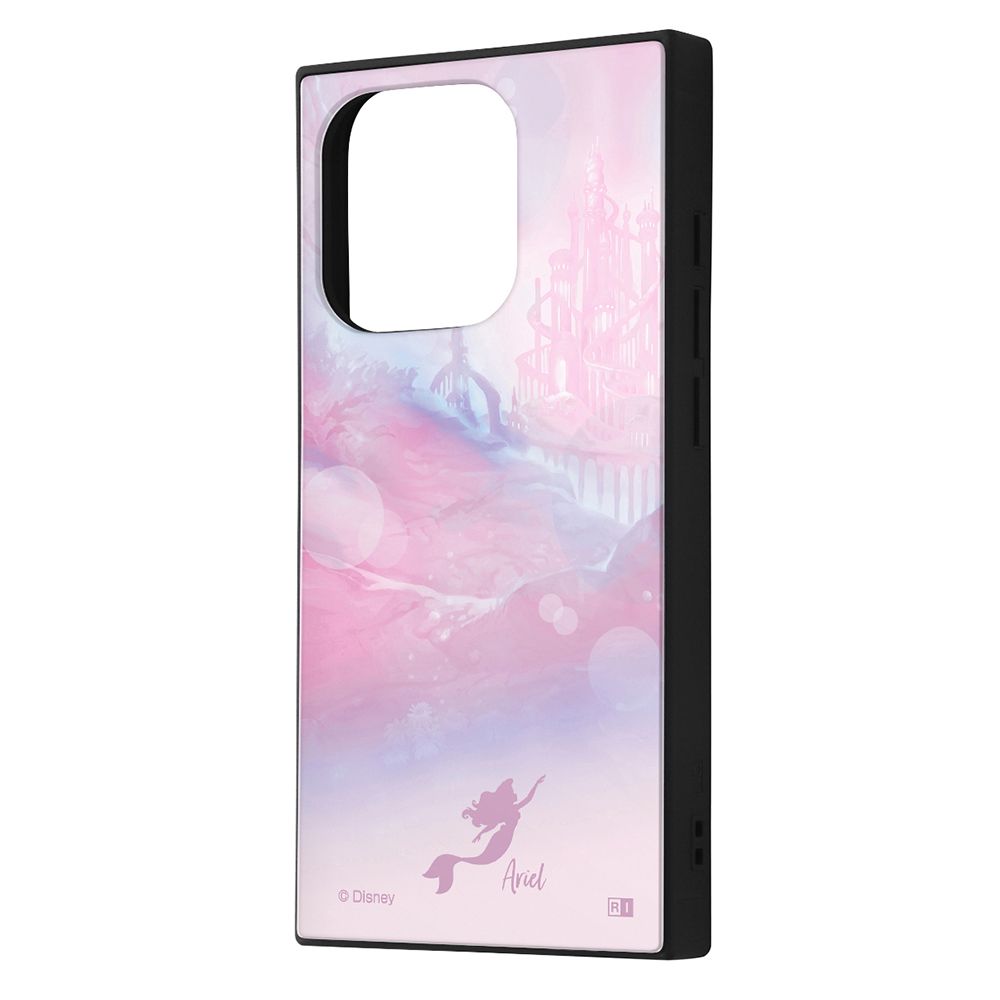 『ディズニーキャラクター』/耐衝撃ケース KAKU/アリエル_キングトリトンキャッスル【受注生産】
