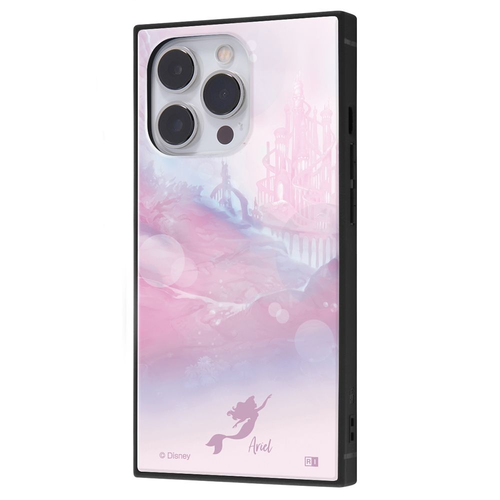 『ディズニーキャラクター』/耐衝撃ケース KAKU/アリエル_キングトリトンキャッスル【受注生産】