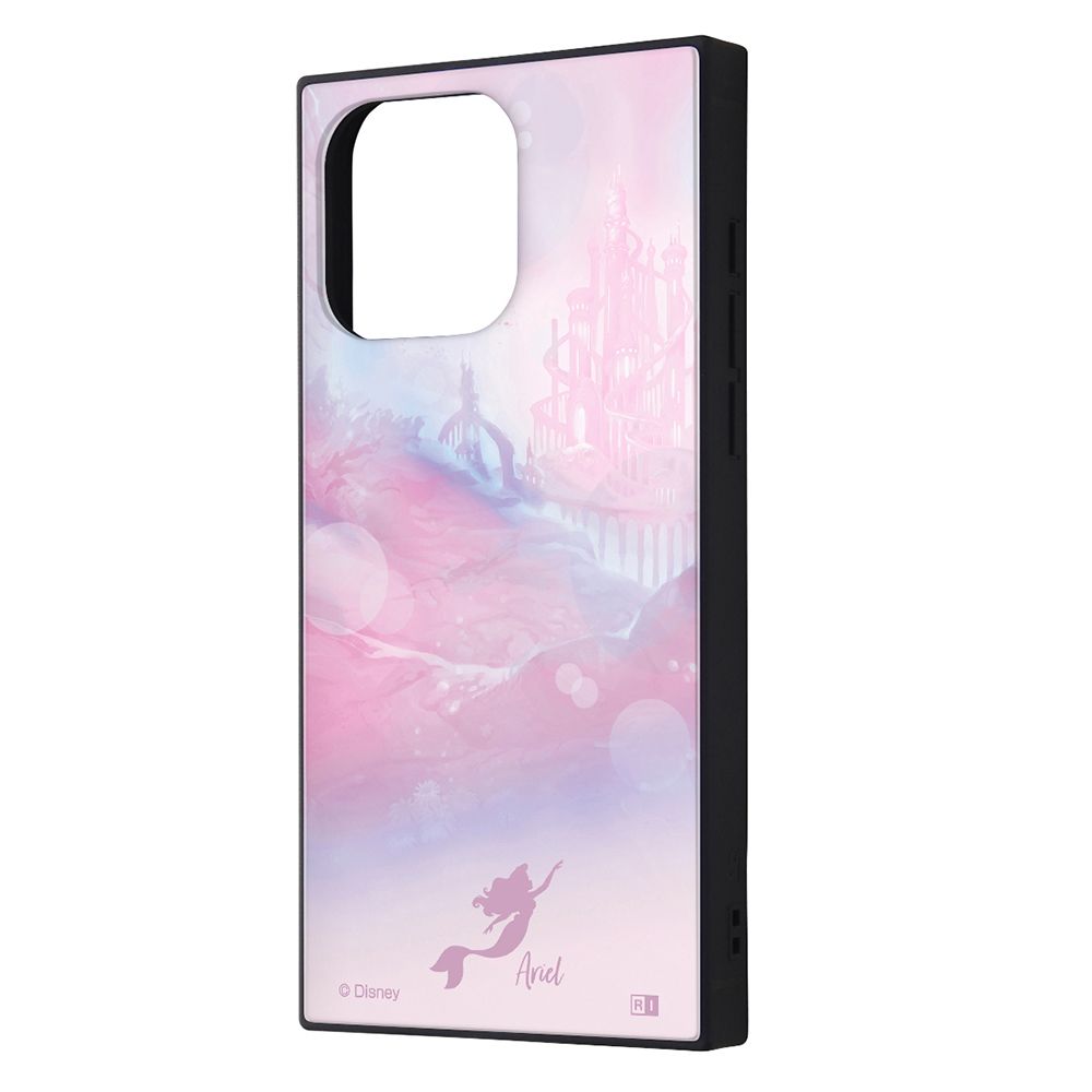 『ディズニーキャラクター』/耐衝撃ケース KAKU/アリエル_キングトリトンキャッスル【受注生産】