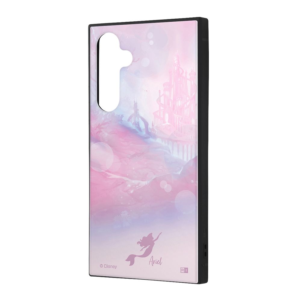 『ディズニーキャラクター』/耐衝撃ケース KAKU/アリエル_キングトリトンキャッスル【受注生産】