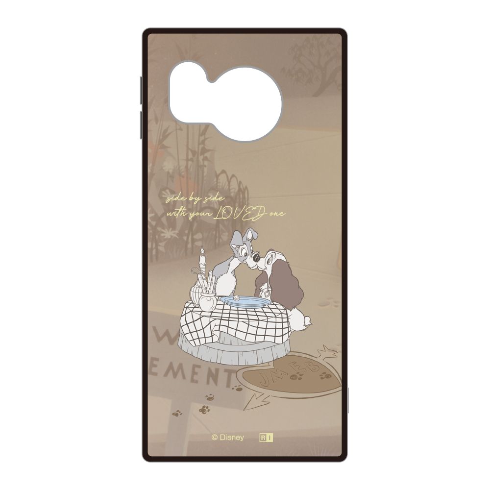 『ディズニーキャラクター』/耐衝撃ケース KAKU/わんわん物語_名作【受注生産】