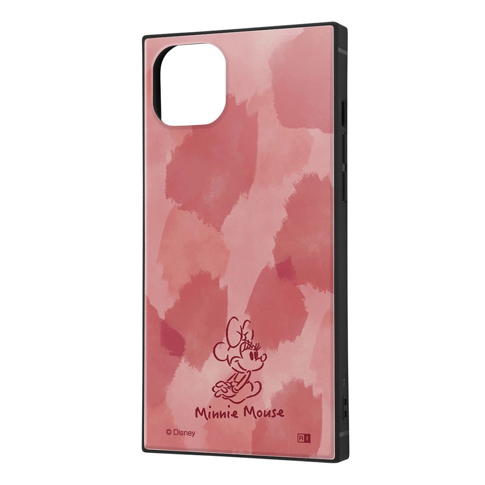 『ディズニーキャラクター』/耐衝撃ケース KAKU トリプルハイブリッド/OTONAミニー_水彩【受注生産】