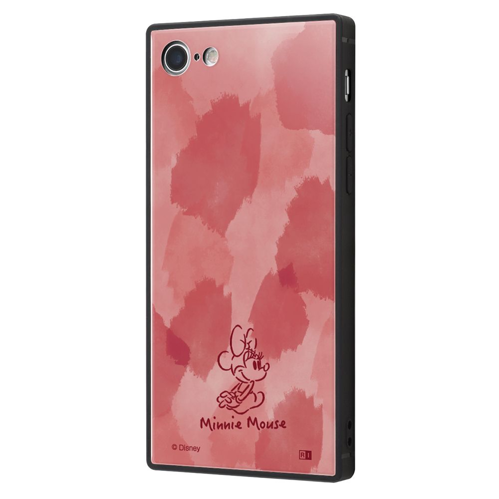 『ディズニーキャラクター』/耐衝撃ケース KAKU トリプルハイブリッド/OTONAミニー_水彩【受注生産】