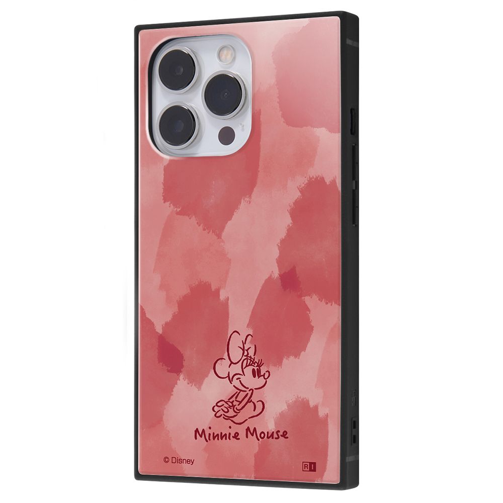 『ディズニーキャラクター』/耐衝撃ケース KAKU トリプルハイブリッド/OTONAミニー_水彩【受注生産】