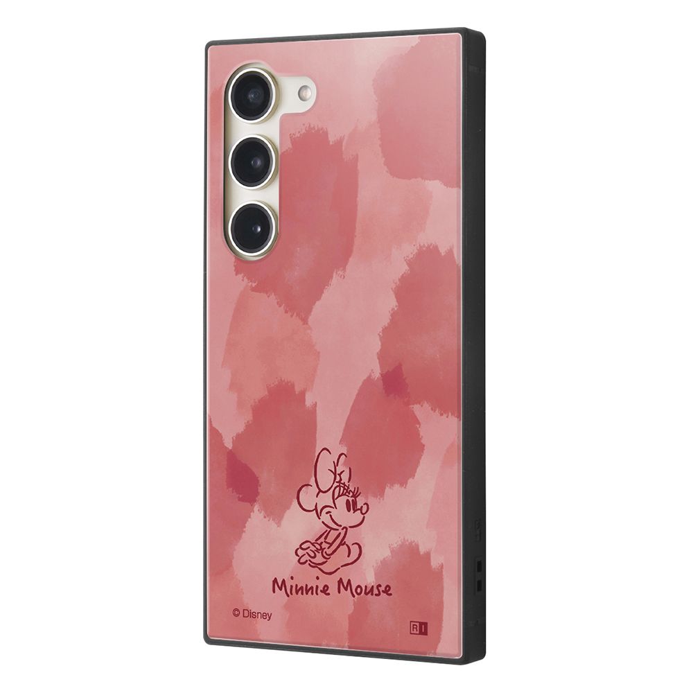 『ディズニーキャラクター』/耐衝撃ケース KAKU トリプルハイブリッド/OTONAミニー_水彩【受注生産】