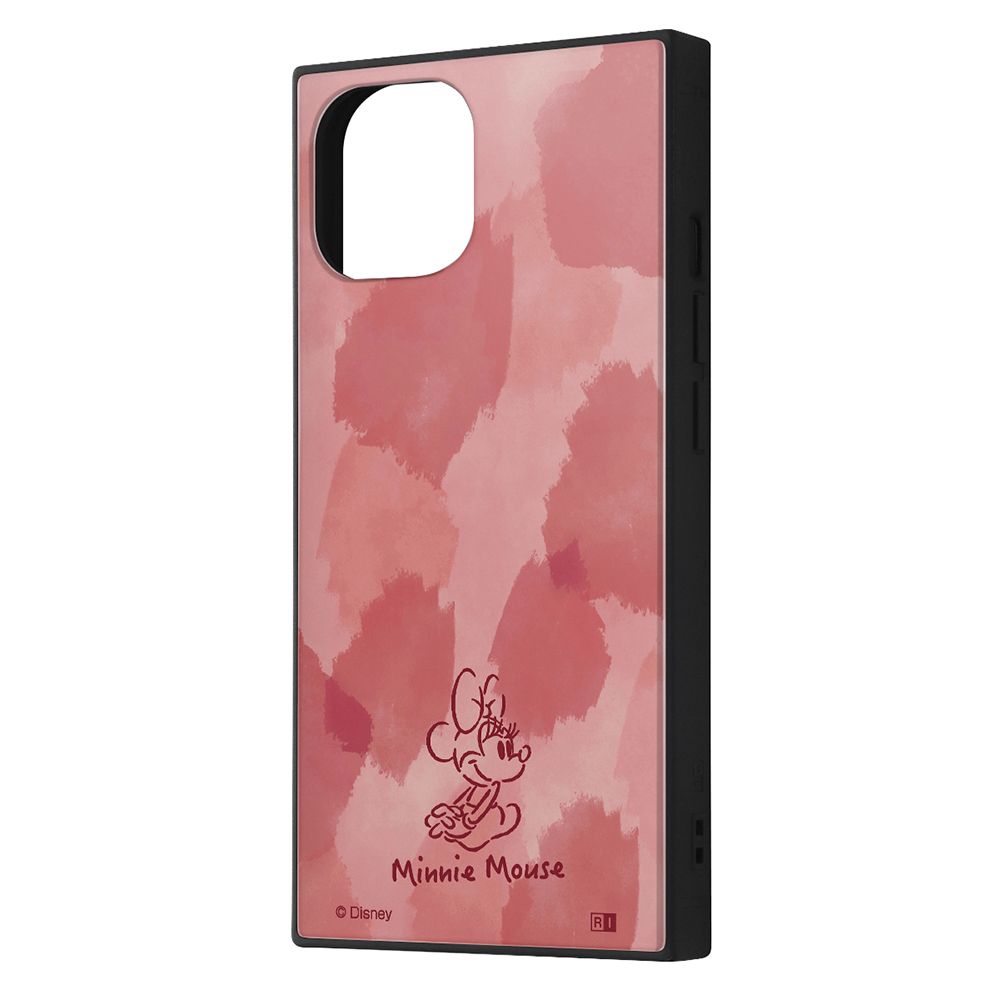 『ディズニーキャラクター』/耐衝撃ケース KAKU トリプルハイブリッド/OTONAミニー_水彩【受注生産】