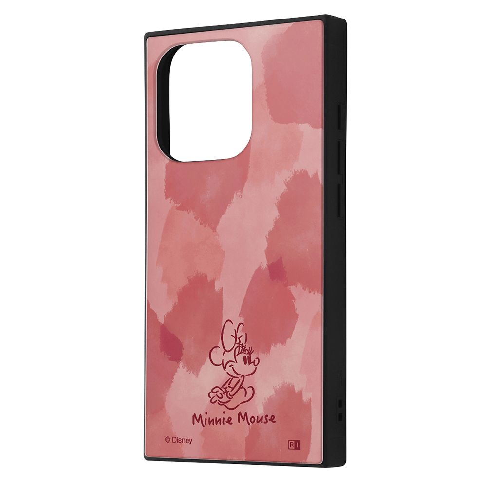 『ディズニーキャラクター』/耐衝撃ケース KAKU トリプルハイブリッド/OTONAミニー_水彩【受注生産】