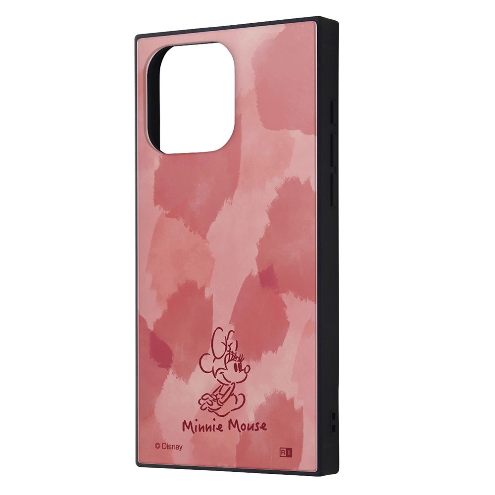 『ディズニーキャラクター』/耐衝撃ケース KAKU トリプルハイブリッド/OTONAミニー_水彩【受注生産】