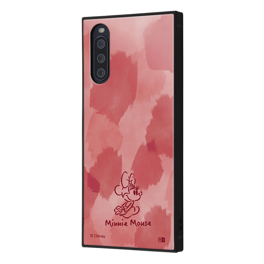 『ディズニーキャラクター』/耐衝撃ケース KAKU トリプルハイブリッド/OTONAミニー_水彩【受注生産】