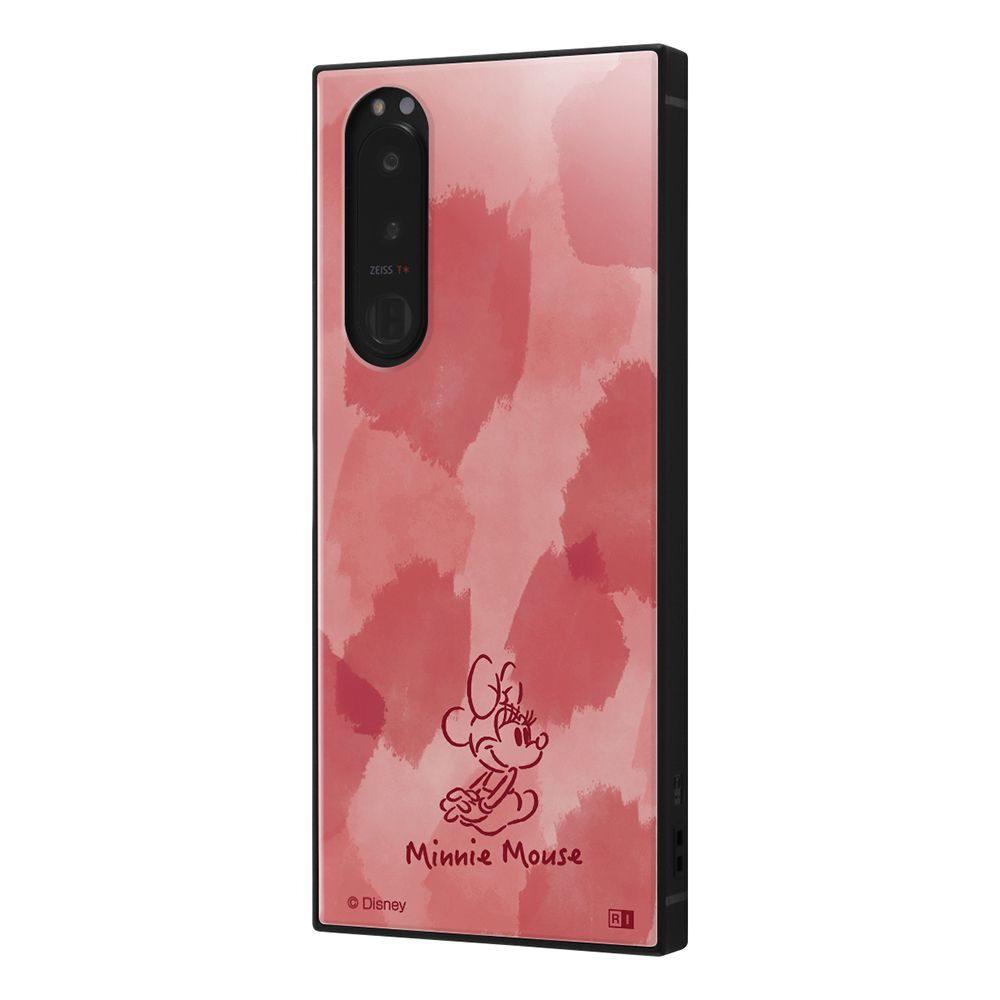 『ディズニーキャラクター』/耐衝撃ケース KAKU トリプルハイブリッド/OTONAミニー_水彩【受注生産】