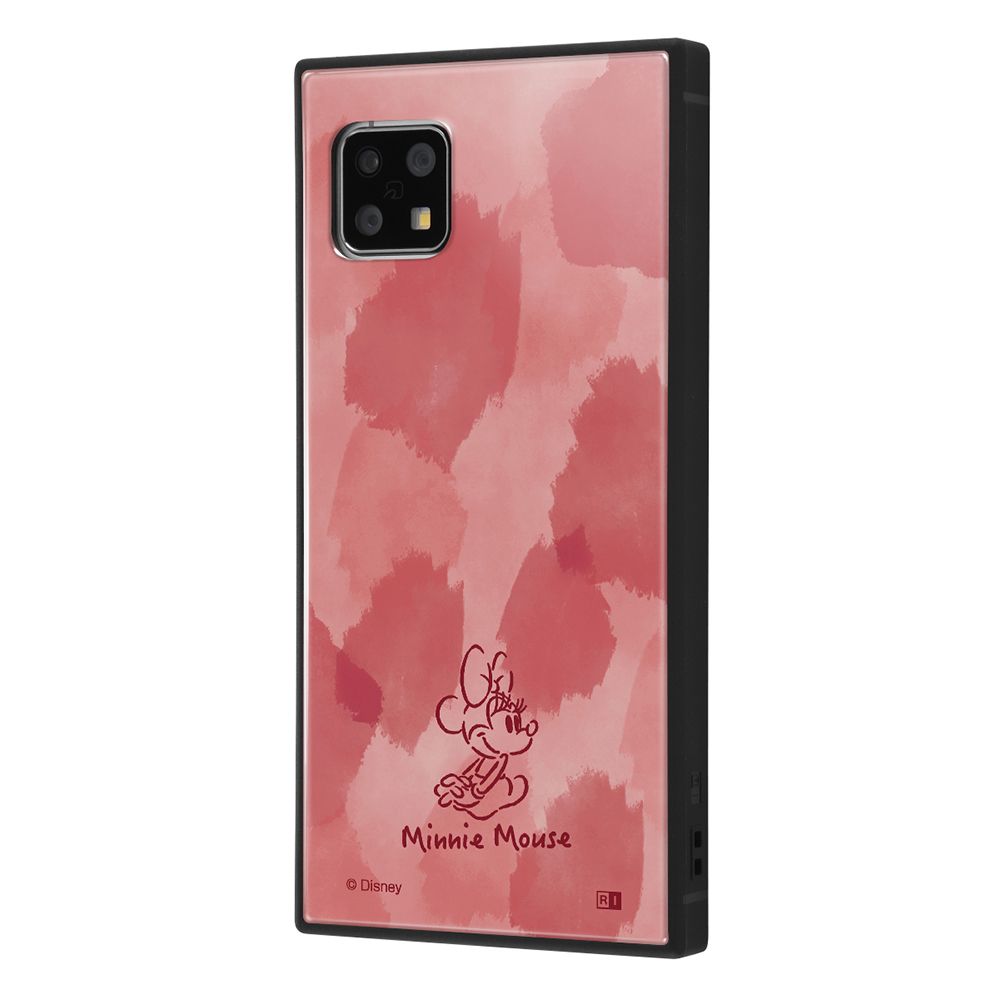 『ディズニーキャラクター』/耐衝撃ケース KAKU トリプルハイブリッド/OTONAミニー_水彩【受注生産】