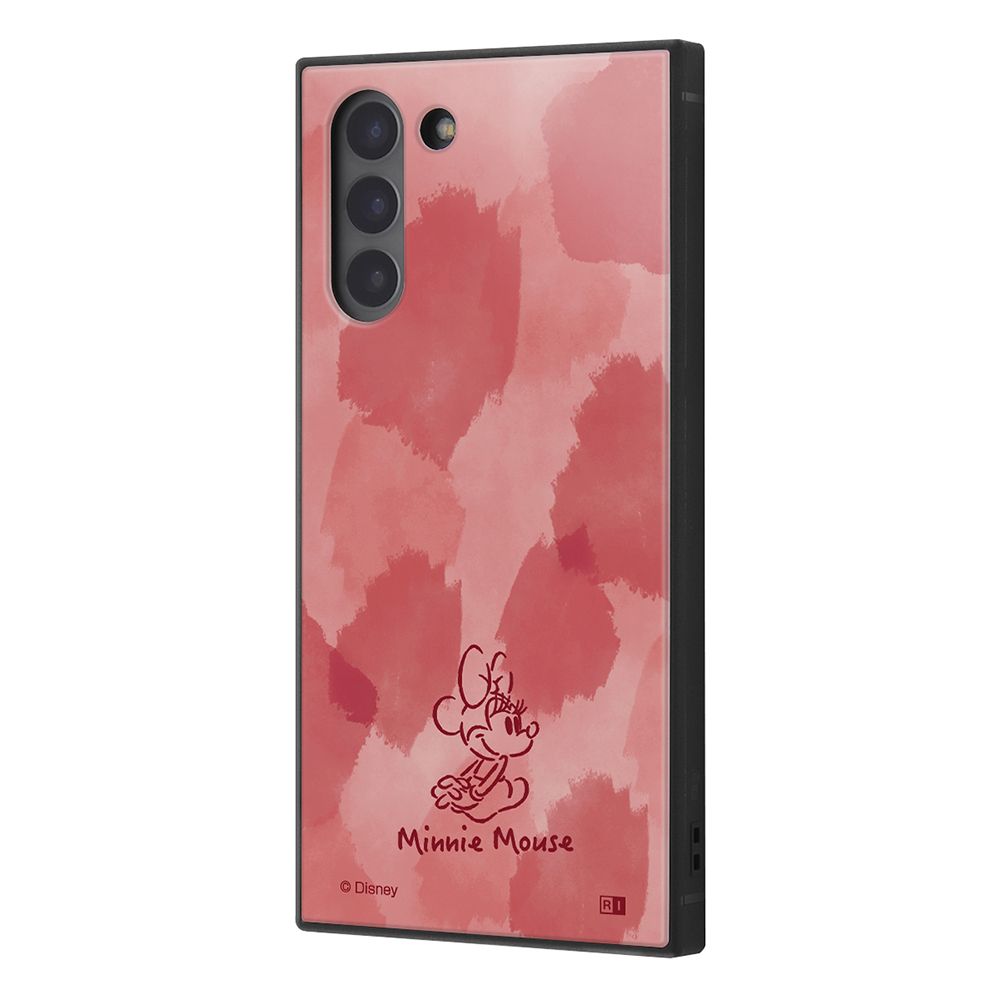 『ディズニーキャラクター』/耐衝撃ケース KAKU トリプルハイブリッド/OTONAミニー_水彩【受注生産】