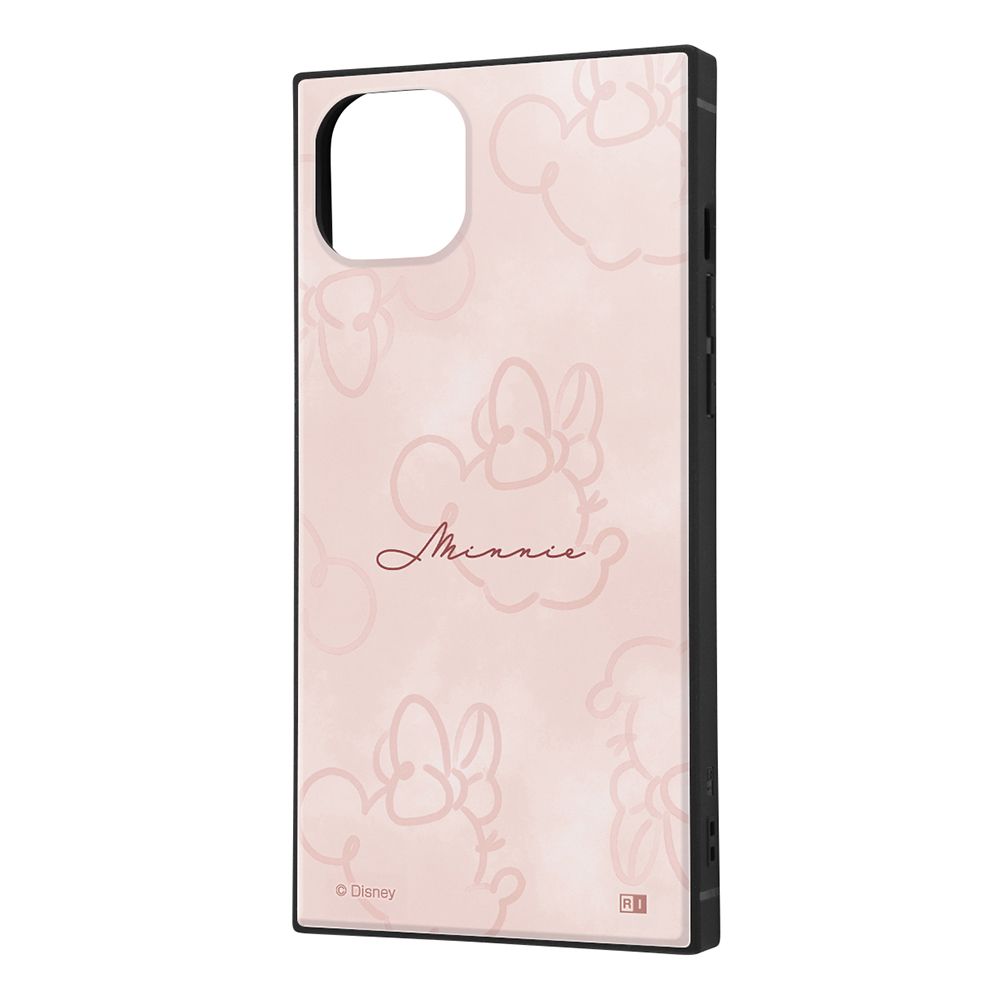 『ディズニーキャラクター』/耐衝撃ケース KAKU トリプルハイブリッド/OTONAミニー_ラインアート【受注生産】