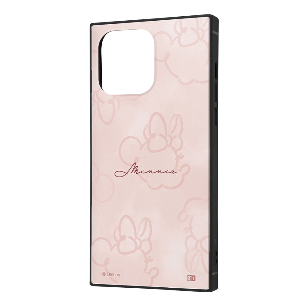 『ディズニーキャラクター』/耐衝撃ケース KAKU トリプルハイブリッド/OTONAミニー_ラインアート【受注生産】