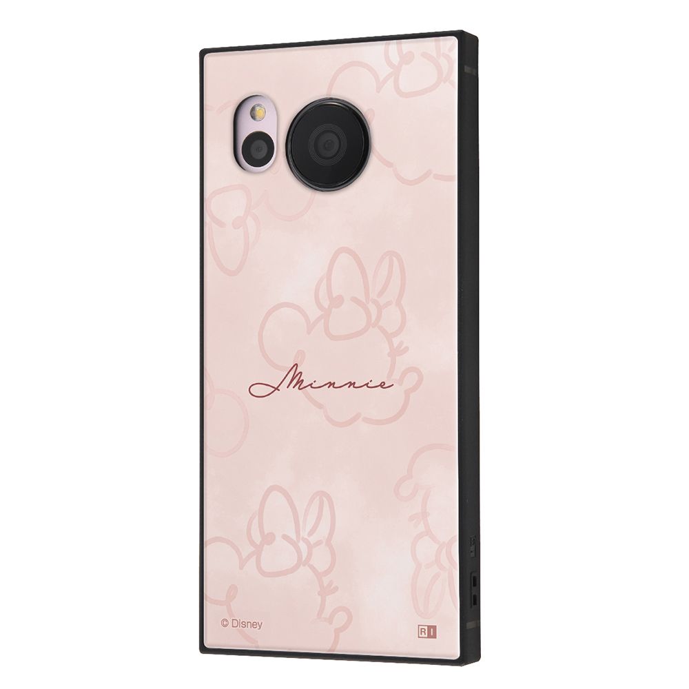 『ディズニーキャラクター』/耐衝撃ケース KAKU トリプルハイブリッド/OTONAミニー_ラインアート【受注生産】